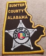 AL Sumter County Alabama Sheriff Patch