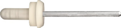 AMZ Clips And Fasteners 10 Specialty Rivets with Plastic Cap Compatible with