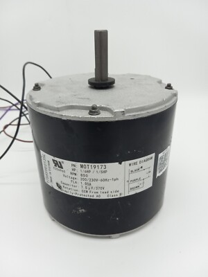 Service First Electric Motor MOT19173 1/6 / 1/5 HP, 200-230V, 60 Hz 1 Ph 850 RPM