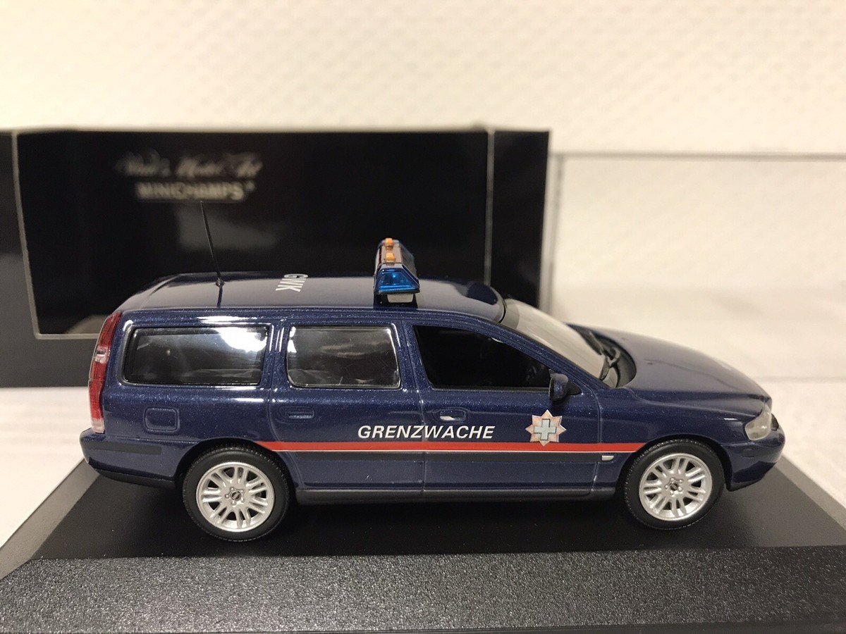 Minichamps 1:43 Volvo V70 V 70 Grenzwache Schweiz 1/1.200 Rarität