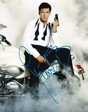 PIERCE BROSNAN signed autograph 20x25cm JAMES BOND in person autograph ACOA
