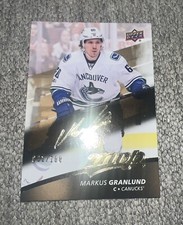 17/18 UPPER DECK MVP GOLD SCRIPTS MARKUS GRANLUND #90 001/100 (G3)