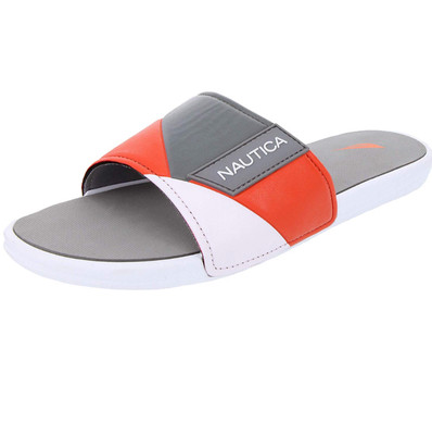 puma grey slide flip flop