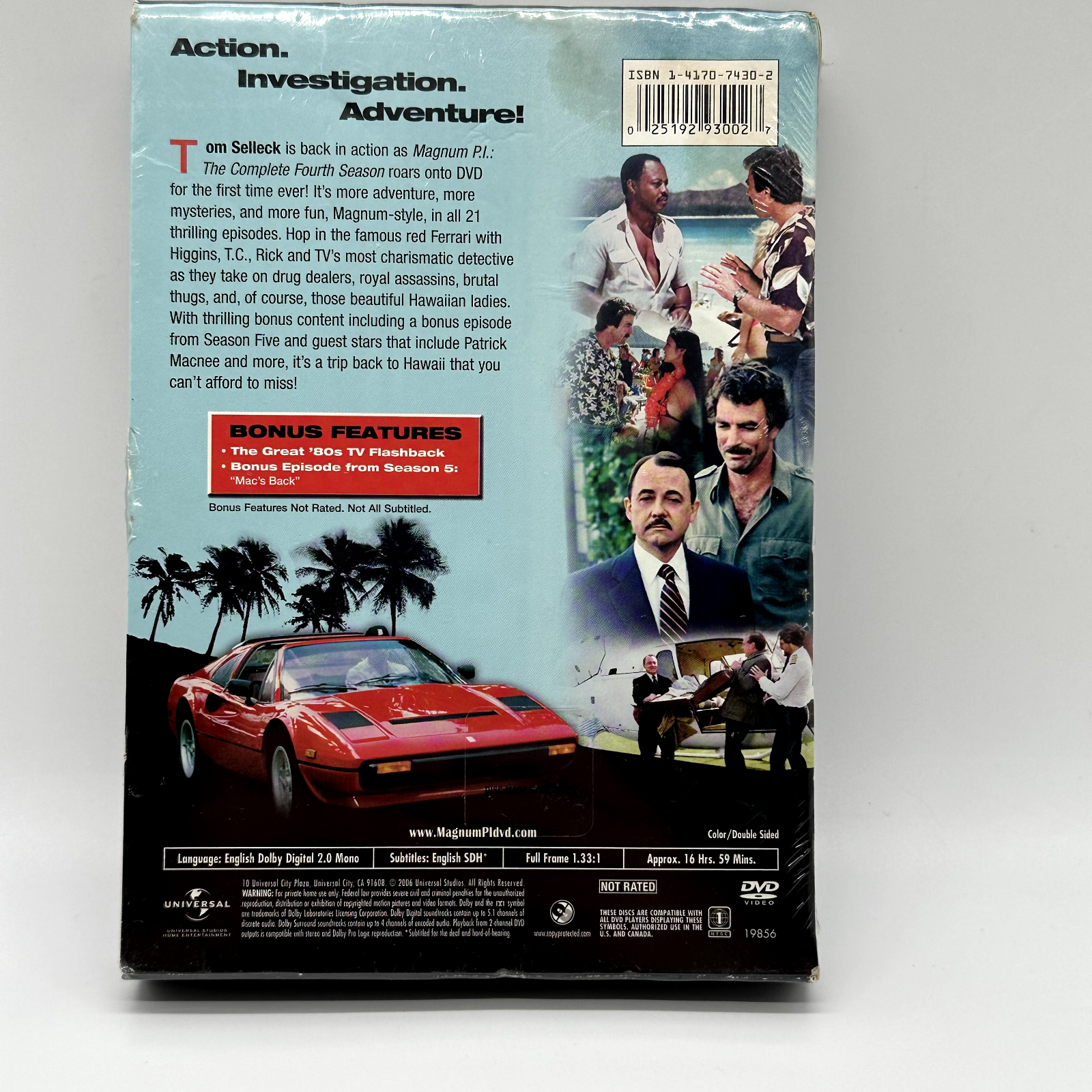 NEW SEALED Magnum PI COMPLETE FOURTH