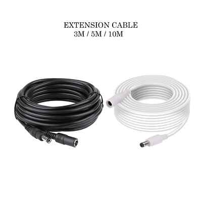 DC Netzteil Verlängerungskabel 12V für CCTV Kamera/PSU Kabel 1m/2m/3m/5m/10m Posten