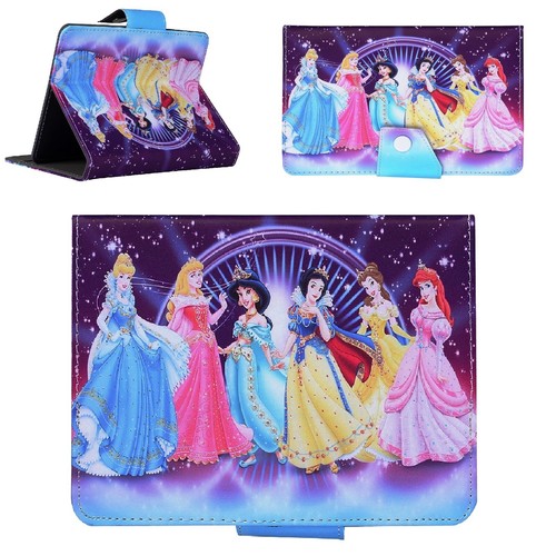 Princesses Case for Samsung Galaxy Tablet cover 3 4 A A7 A8 A10 S6 E 7" 8" 10" - 第 1/7 張圖片