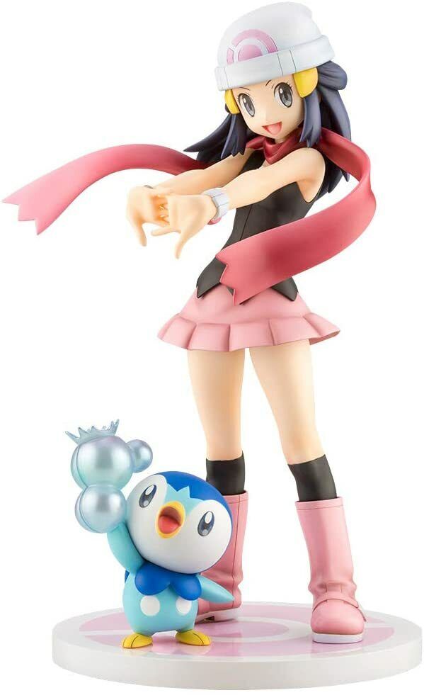 Kotobukiya Artfx J Pokemon Dawn with Piplup 1/8 Scale Figure NEW from Japan