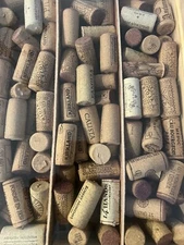 Natural Used Wine Corks Lot of 5 10 20 30 50 100 Variety Recycle Upcycle Wedding