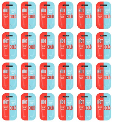 Freeman Hot & Cold Mask 2in1 Pore Care Heating & Hydrating Cooling Mask-24 Pack