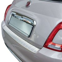 Ladekantenschutz Edelstahl Matt Passend FüR Fiat 500 FACELIFT|500C Cabrio 16-20