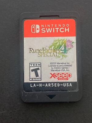 XSEED Games Rune Factory Special Nintendo Switch T-Teen Cartridge  Only 0859716006383 HACPAR5ED