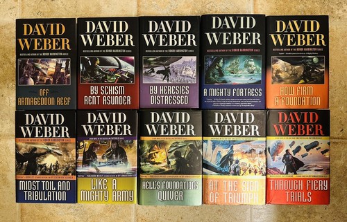 Safehold Series by David Weber Books 1-10 Hardcover HC 1st Edition Set ...