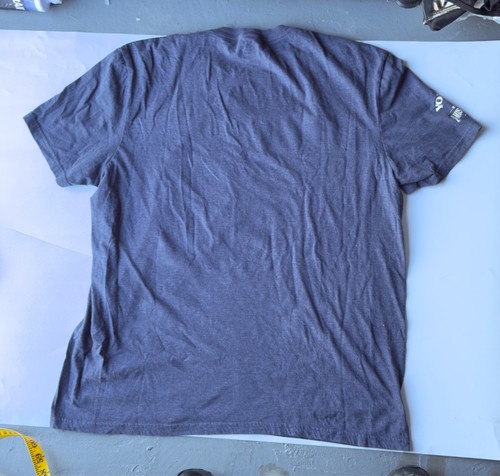 Yoders Restaurant Amish Village T-Shirt Top Men's Size Large L Blue Short Sleeve - Picture 14 of 14
