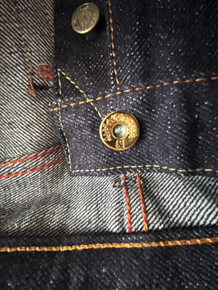SAMURAI JEANS S510XX 25 OZ MT Edizione Speciale Limitata, Taglie 30-38, Jeans Grezzi Giapponesi