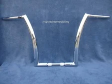 CHROME 16" DNA MONSTER APE HANGER BARS WIDE FAT BAR 1-1/2" HARLEY ROAD KING FLHR