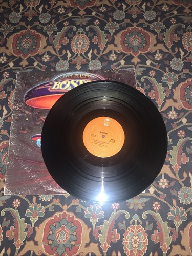 Boston S/T Debut Epic Classic Rock Vinyl LP-PE 34188 1976 VG-G - Picture 3 of 5