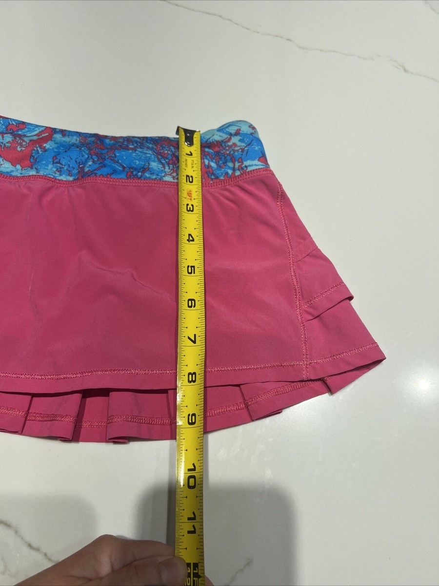 Ivivva Lululemon Girls 4 Set the Pace Tennis Athletic Skirt