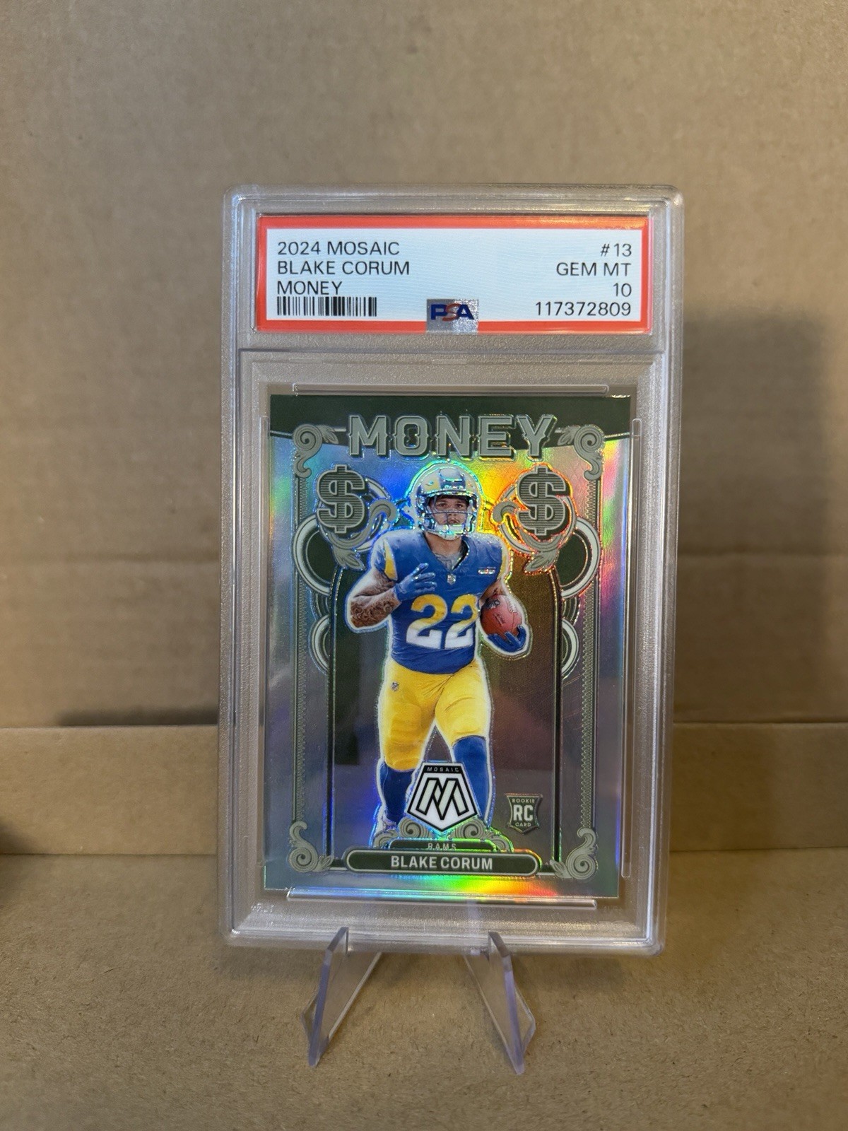 Blake Corum Panini Mosaic Money #13 Base
