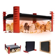 Chick Brooder Plate, 150W Adjustable Chicken Coop Heater for 25 Chicks Adap...
