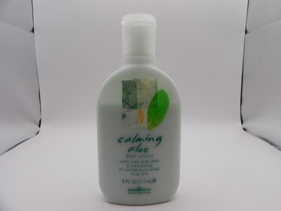 Bath & Body Works Calming Aloe Body Lotion 6 fl oz Vintage 2006 $8.50 Label