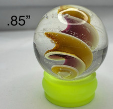 Glass Marble With Display Included lot 7272