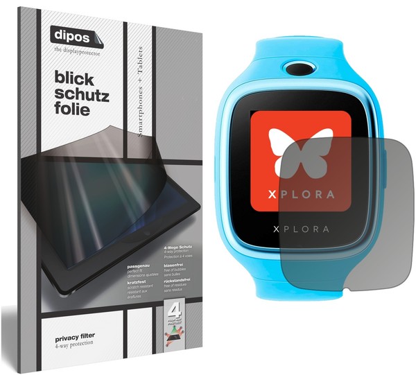 Blickschutzfolie FüR Xplora 3S Matt Schutzfolie Folie Display Schutz Dipos-image