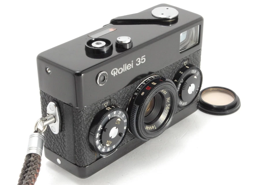 【N MINT+++】Rollei 35 Black 35mm Film Camera Tessar 40mm f/3.5 Lens - Image 4 of 4