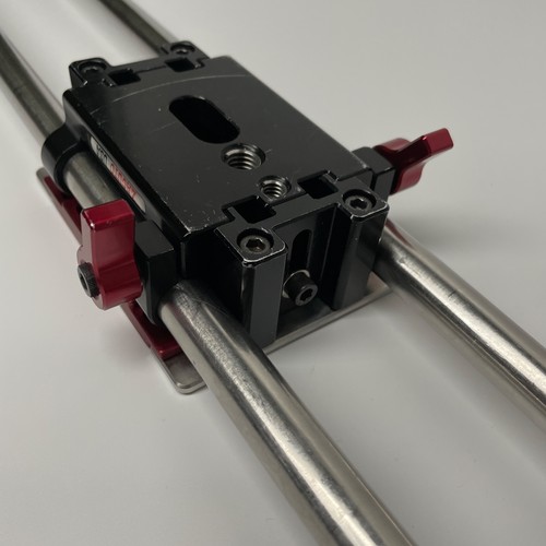 ZACUTO USA Mini Baseplate 15 mm Rods, Quick Release für DSLR, RED - Bild 5 von 6
