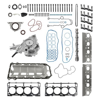 Mds Lifters Cam Timing Chain Kit Water Pump For Ram 1500 Dodge Durango 5.7L