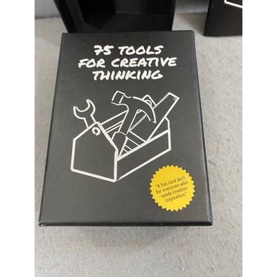 75 Tools for Creative Thinking Card Deck BIS Publishers Brainstorming Tool Box