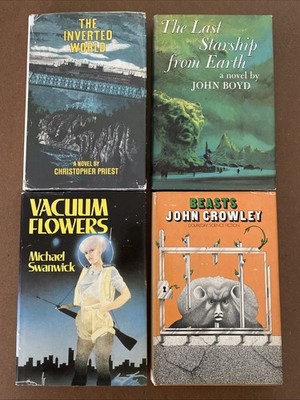 Vintage literary SF BCE lot - Priest (Inverted World), Crowley, Swanwick, Boyd