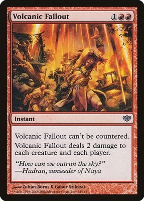 Volcanic Fallout Conflux MTG 74 MP