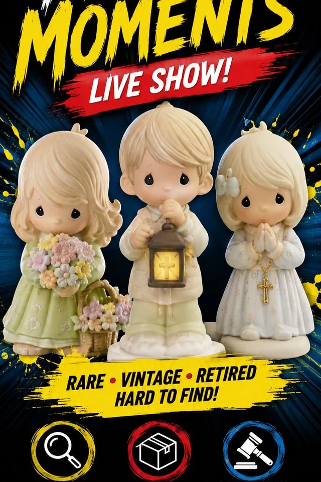 💙 Precious Moments Figurines Live Show Bwholesalers 💙