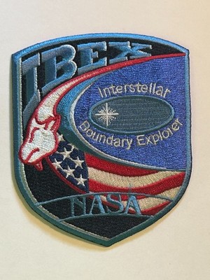 NASA IBEX Interstellar Boundary Explorer Spacecraft Patch Satellite Heliosphere