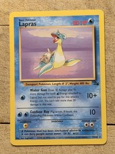 Lapras 25/62 Fossil Regular on eBay