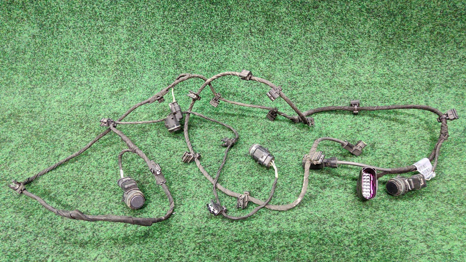 2018-2025 Audi SQ5 Front Wiring Set For Bumper With Sensors Oem 80a971095e