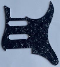 For Fit Yamaha Pacifica 112V Style Guitar Pickguard 4 Ply Black Pearl