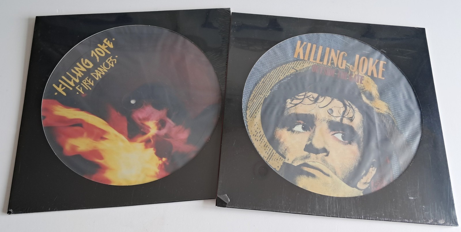 Killing Joke - 2 x Picture Disc LP's Outside The Gate / Fire Dances *Sealed*