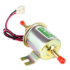 12V Universal Electric Fuel Pump, Low Pressure 2.5-4 PSI Inline Fuel Transfer...