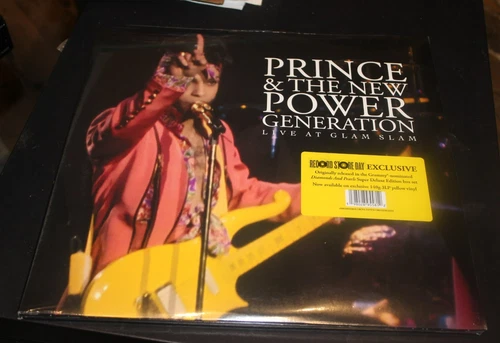 Prince & The New Power Generation Live At Glam Slam 2LP RSD w/hype st SEALED!