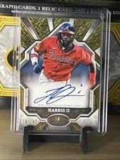 2025 Topps Tier One Michael Harris II Break Out Auto /149 #BOA-MH Braves