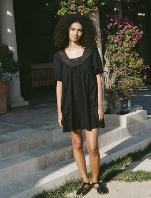 knee length dresses for ladies Édith Mini Dress – claudiaamaya.us main image 1