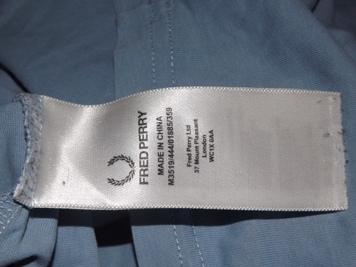 Fred Perry Polo T-Shirt (XL) Shirt Jersey Maglia Maillot Camiseta 12457 - Foto 5 di 5