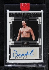 2024 Panini Three Count WWE 40/99 John Bradshaw Layfield #AE-BSH Auto 1co7