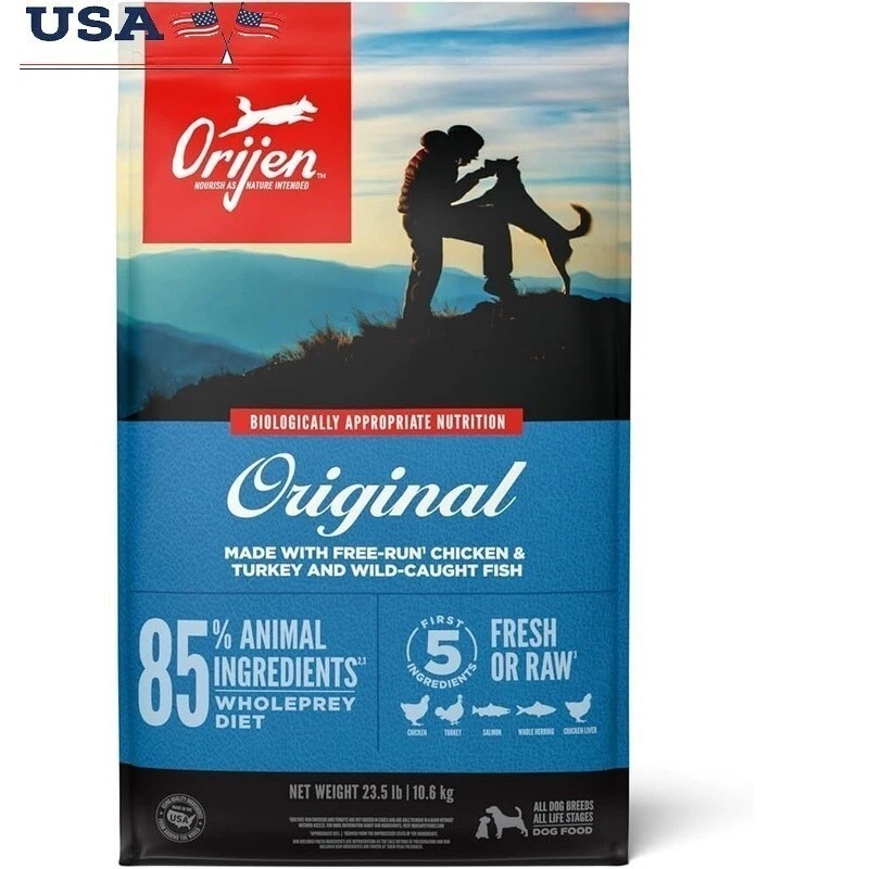 Grain Free Dry Dog Food All Life Stages Immune Support High Protein 23.5 lb New