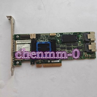 1PC used Adaptec ASR-6805 SAS 512MB array card #YY