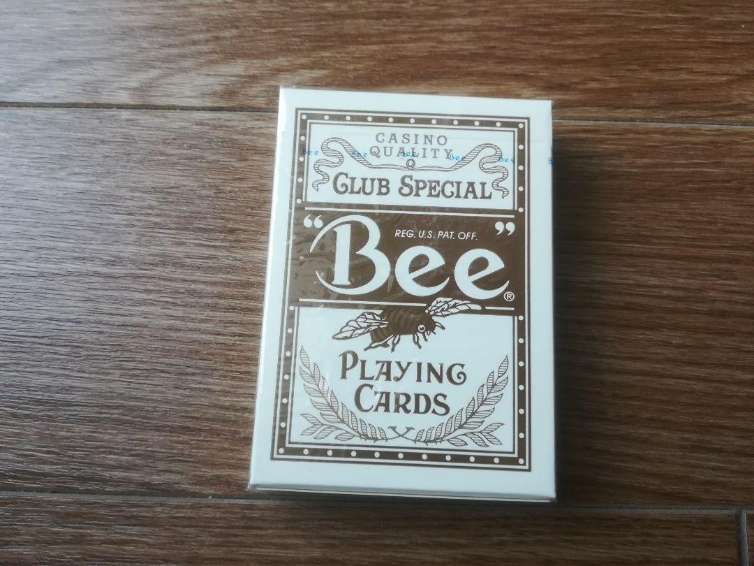 トランプ bee wynn deck jumbo index Cards Bee Poker Jumbo Index (Blue) – 52Kards