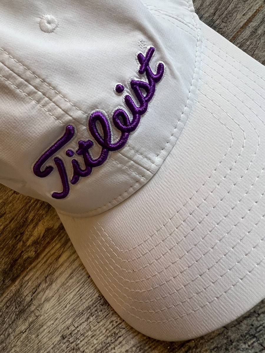 Women\'s Purple White Adjustable Cute Cotton Ball For Golf Tennis Baseball Cap Titleist Tour Performance Ball Marker Golf Cap 2021 Women  main image 2