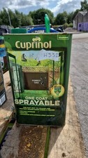 Cuprinol One Coat Sprayable Fence Paint - Forest Oak, 5L DAMAGED TIN