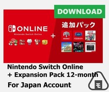 Nintendo Switch Online  Expansion Pack 12-month Individual Membership Digital
